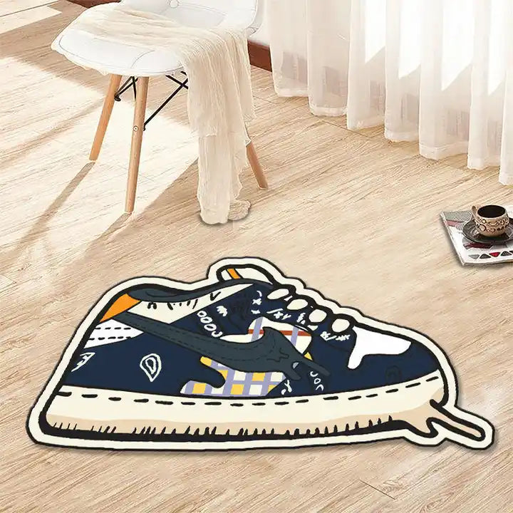 Printed Sneaker Rug